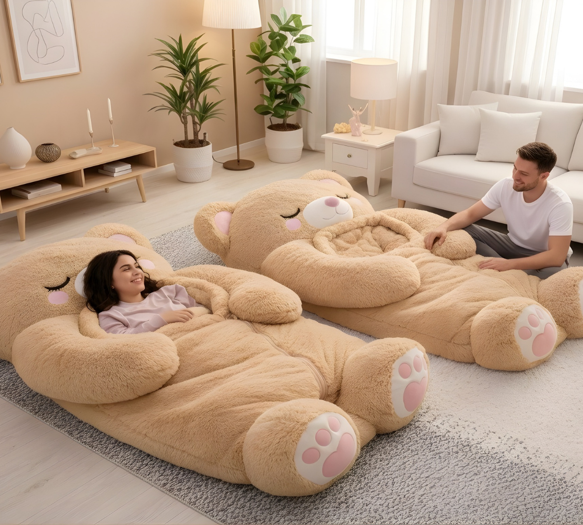 Cunsy Comfort – Teddy ™ Varm Beige