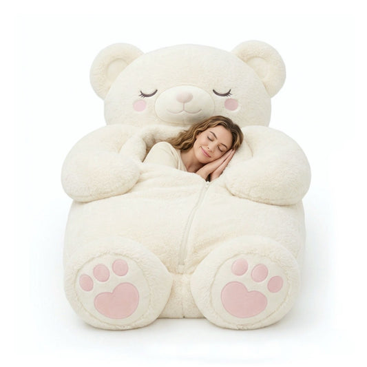 Cunsy Comfort – Teddy ™ Creme / Hvid 