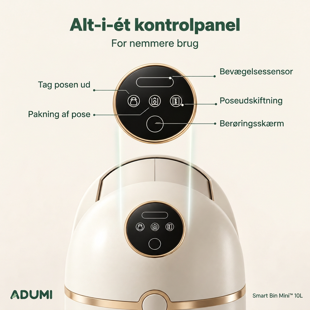 ADUMI Smart Bin Mini™ 10L